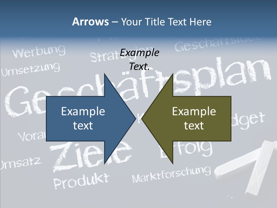 Firma Strategie Erfolg PowerPoint Template