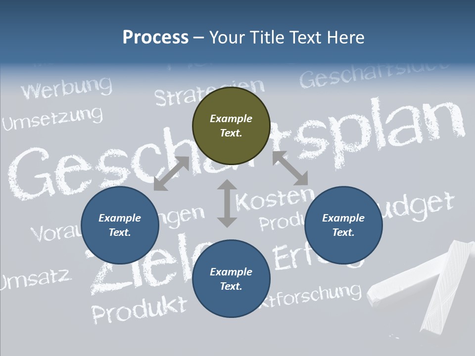 Firma Strategie Erfolg PowerPoint Template