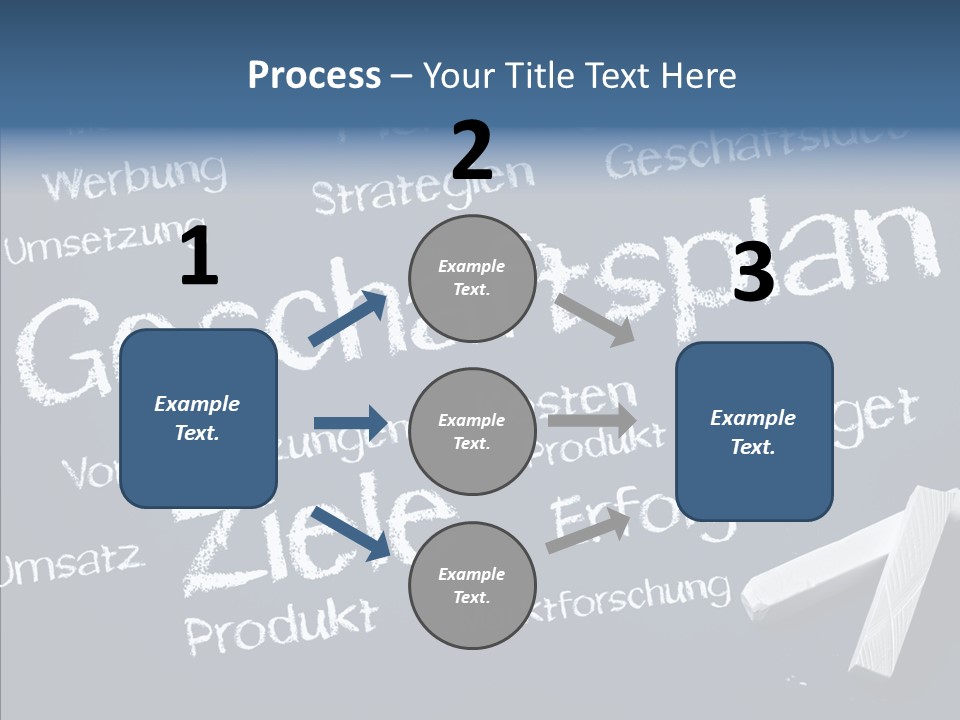 Firma Strategie Erfolg PowerPoint Template