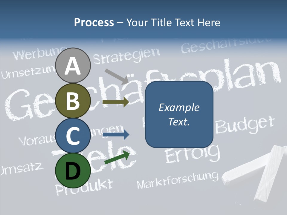 Firma Strategie Erfolg PowerPoint Template