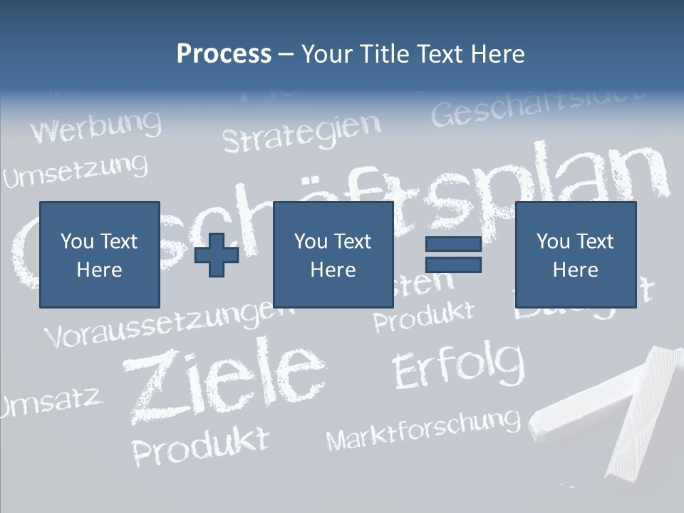 Firma Strategie Erfolg PowerPoint Template