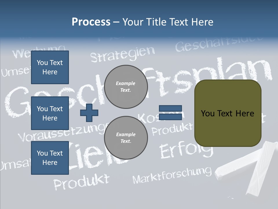 Firma Strategie Erfolg PowerPoint Template