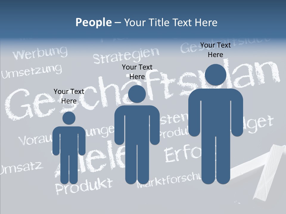 Firma Strategie Erfolg PowerPoint Template