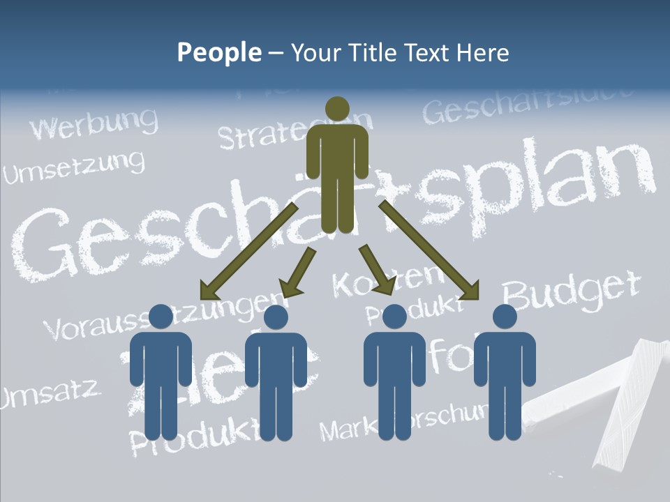 Firma Strategie Erfolg PowerPoint Template