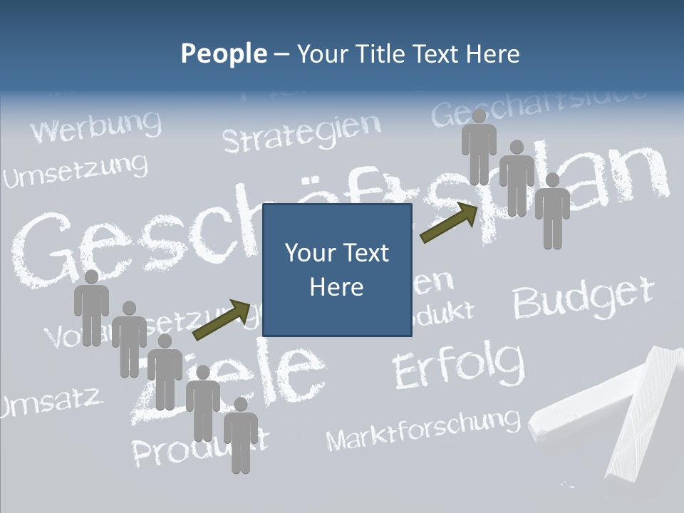 Firma Strategie Erfolg PowerPoint Template