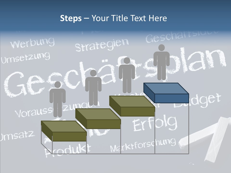 Firma Strategie Erfolg PowerPoint Template
