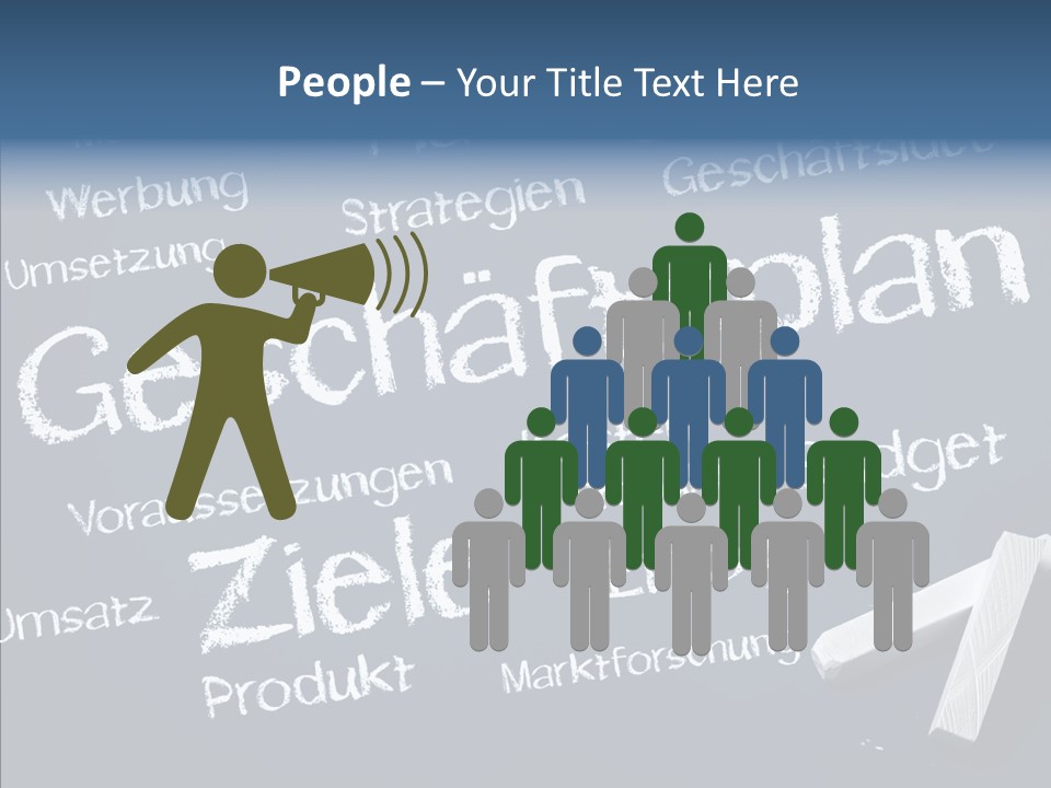 Firma Strategie Erfolg PowerPoint Template