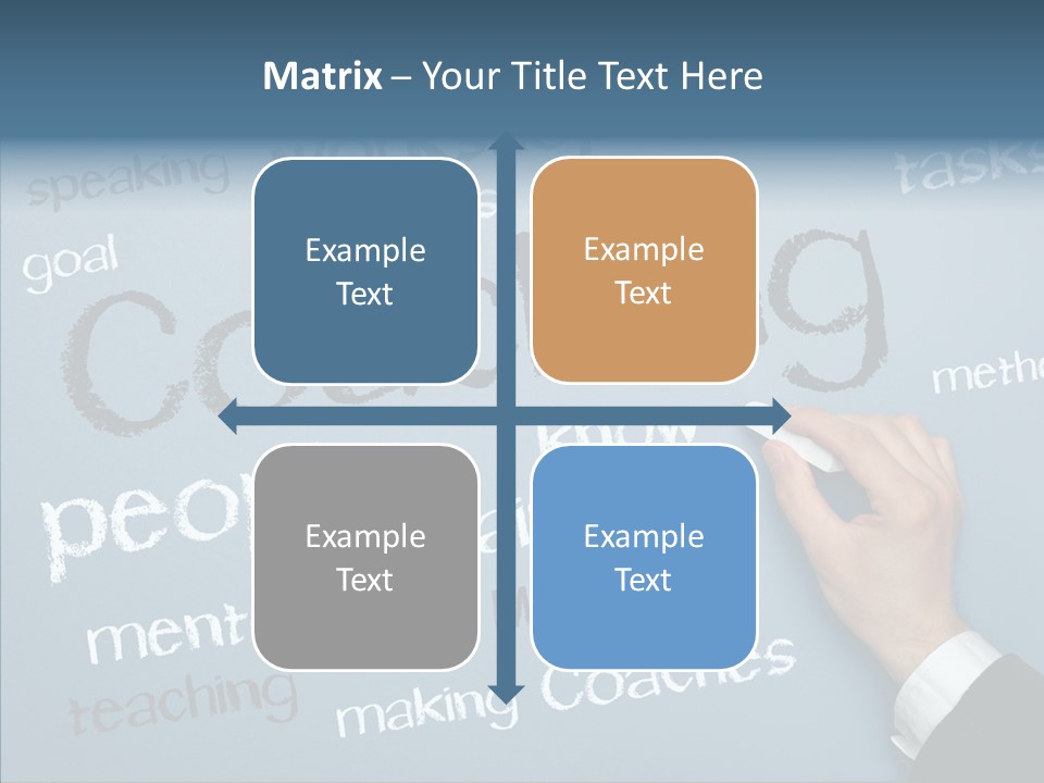 Cloud Training Definition PowerPoint Template