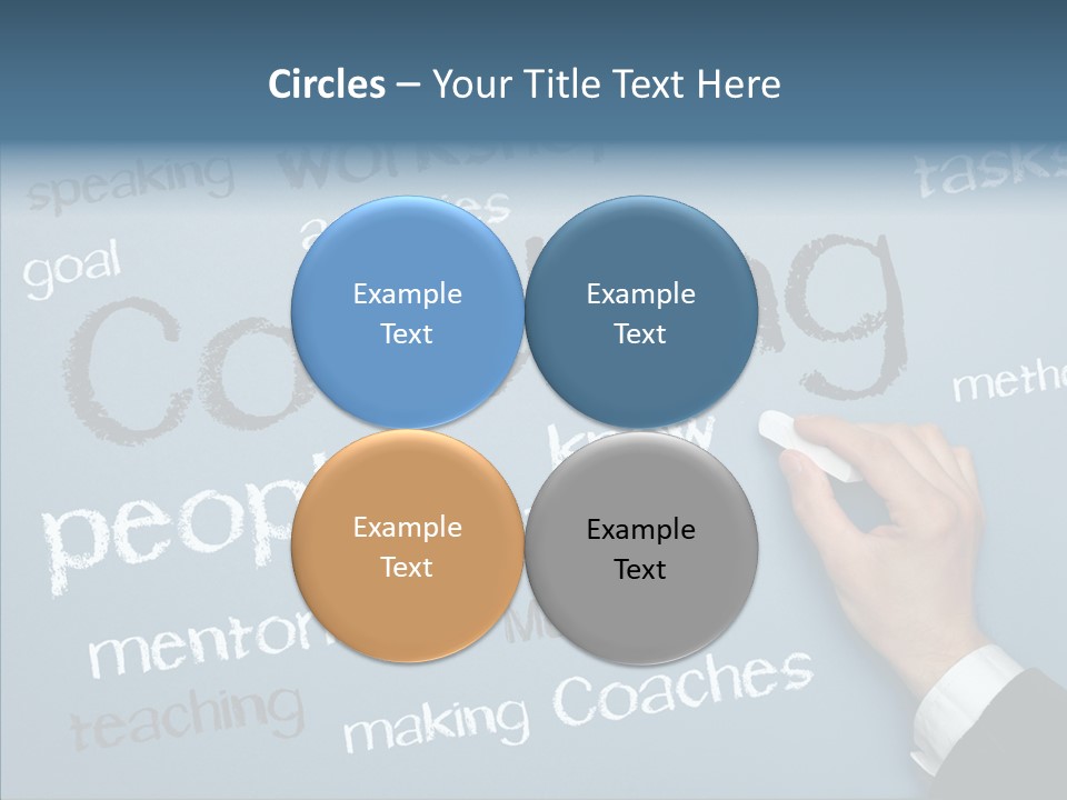 Cloud Training Definition PowerPoint Template