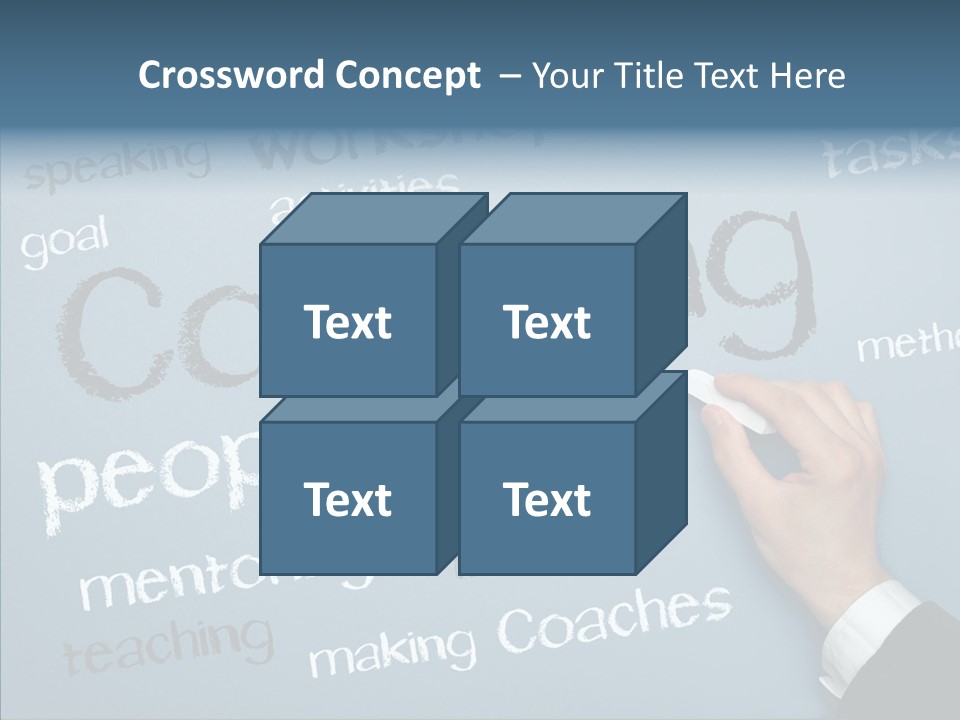Cloud Training Definition PowerPoint Template