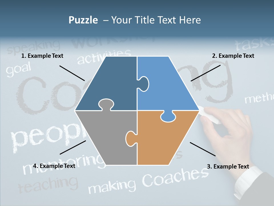 Cloud Training Definition PowerPoint Template