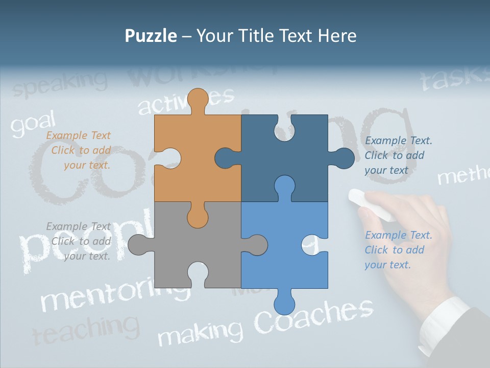 Cloud Training Definition PowerPoint Template