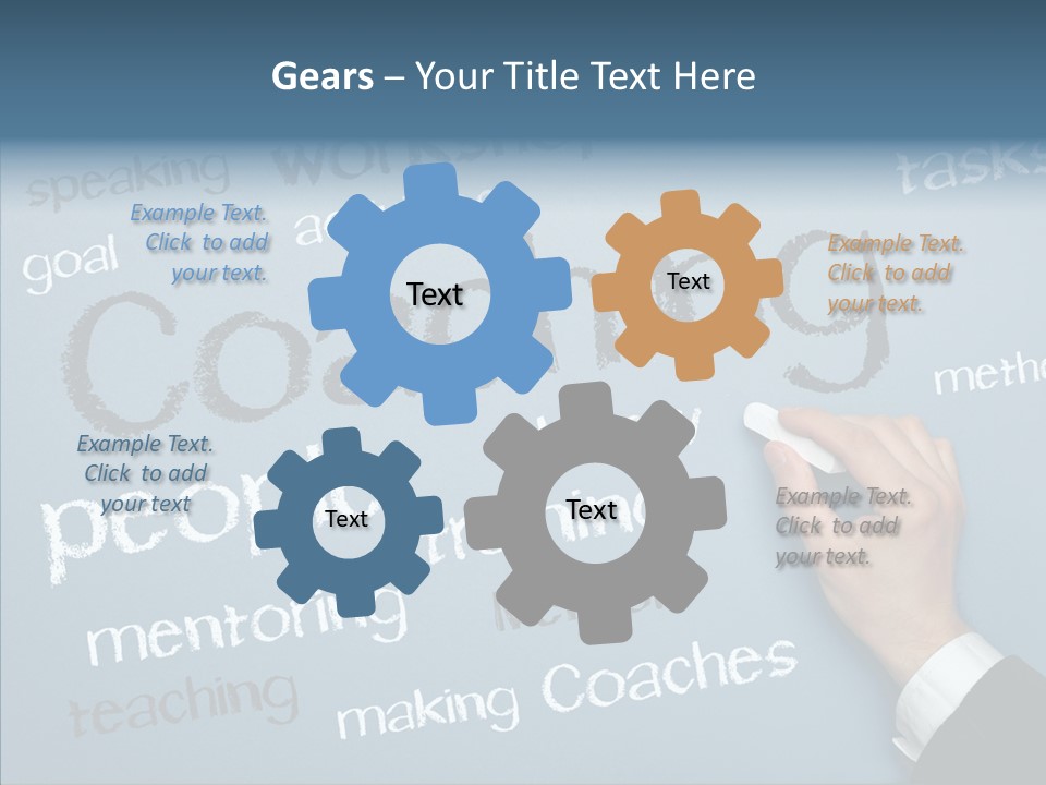 Cloud Training Definition PowerPoint Template