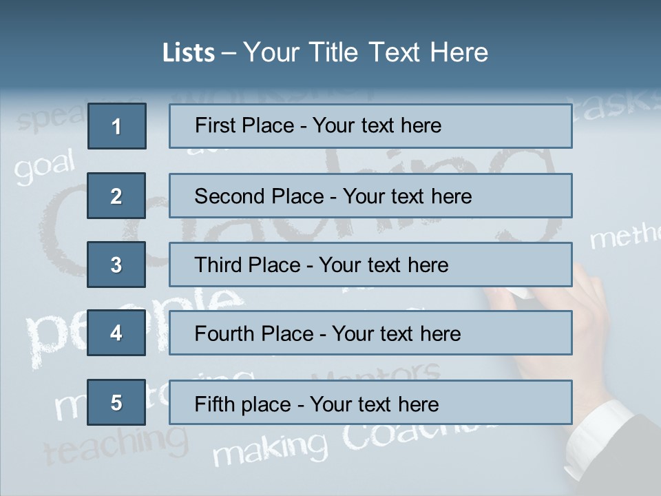 Cloud Training Definition PowerPoint Template
