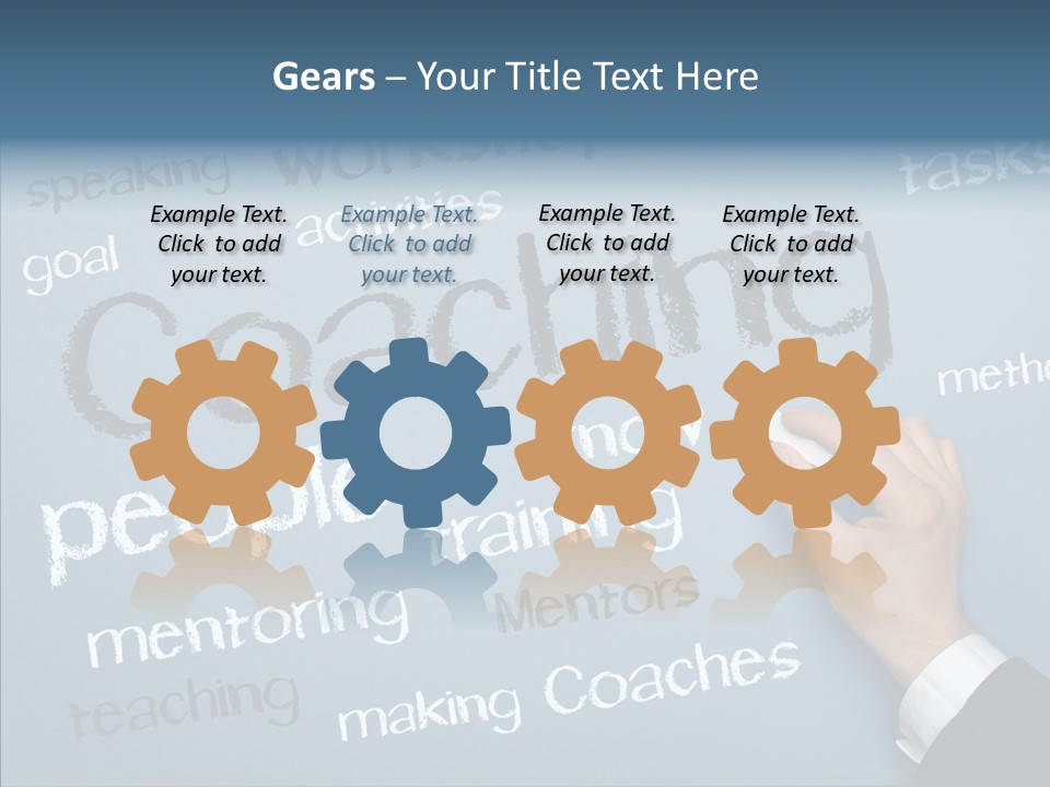 Cloud Training Definition PowerPoint Template