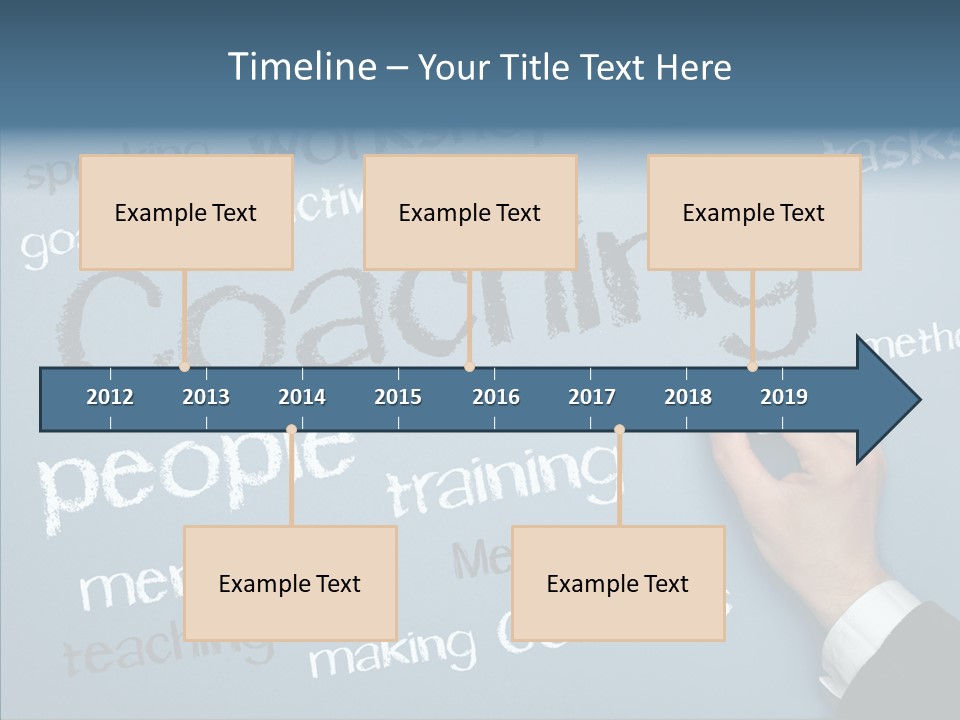 Cloud Training Definition PowerPoint Template