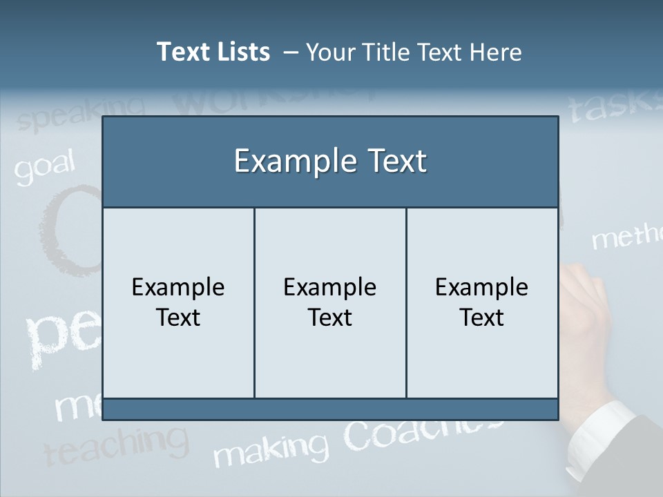 Cloud Training Definition PowerPoint Template