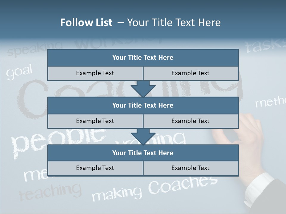 Cloud Training Definition PowerPoint Template