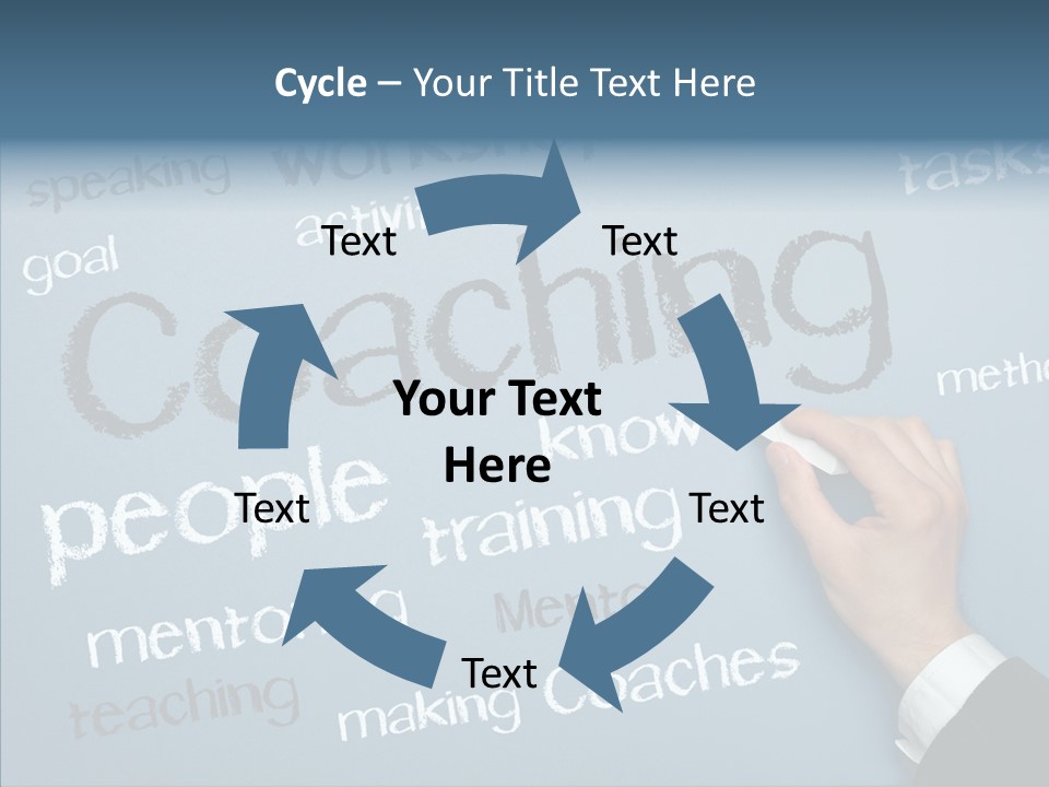 Cloud Training Definition PowerPoint Template