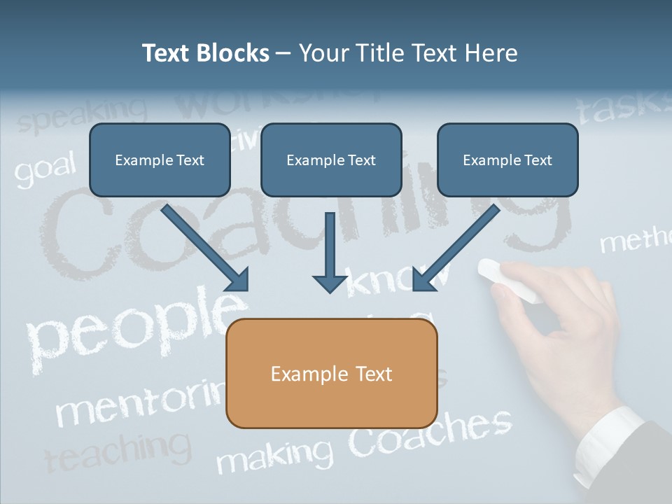 Cloud Training Definition PowerPoint Template