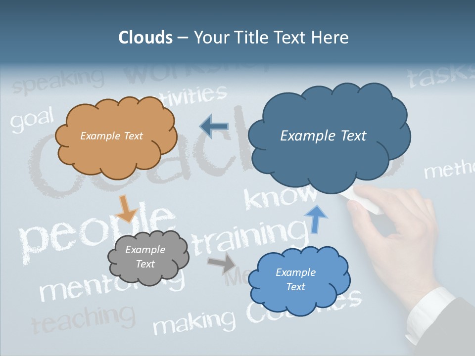 Cloud Training Definition PowerPoint Template
