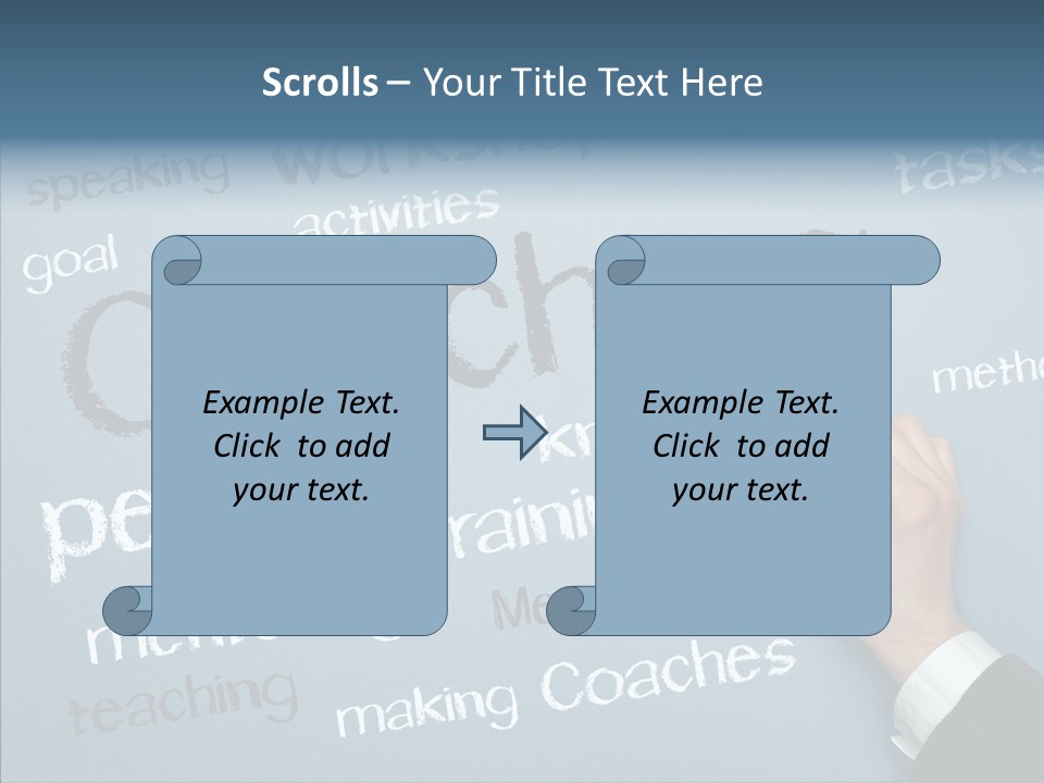 Cloud Training Definition PowerPoint Template