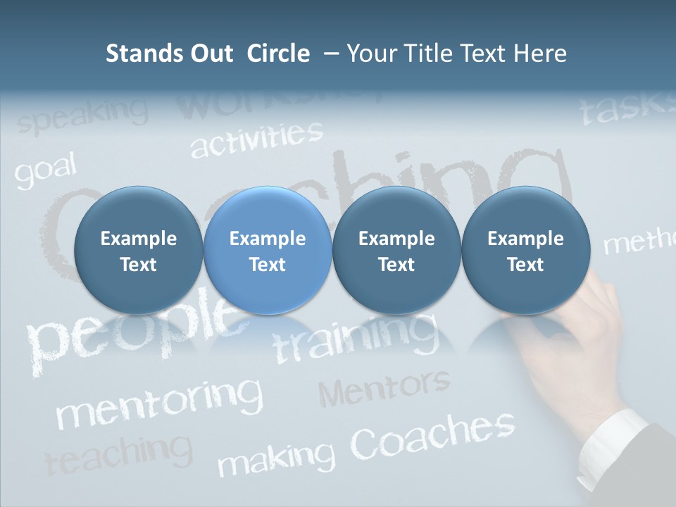 Cloud Training Definition PowerPoint Template
