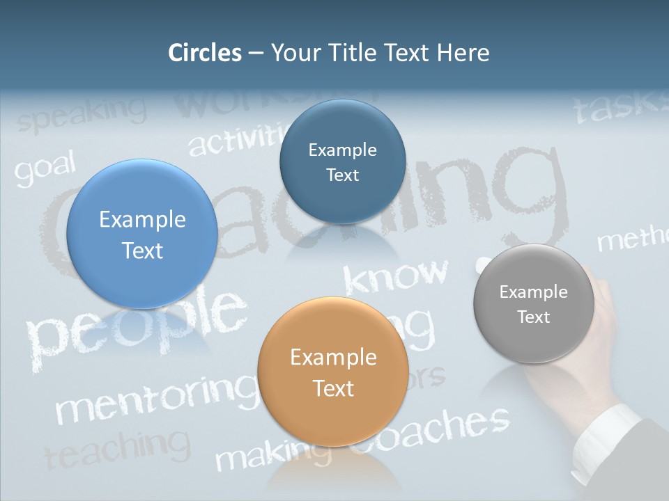 Cloud Training Definition PowerPoint Template