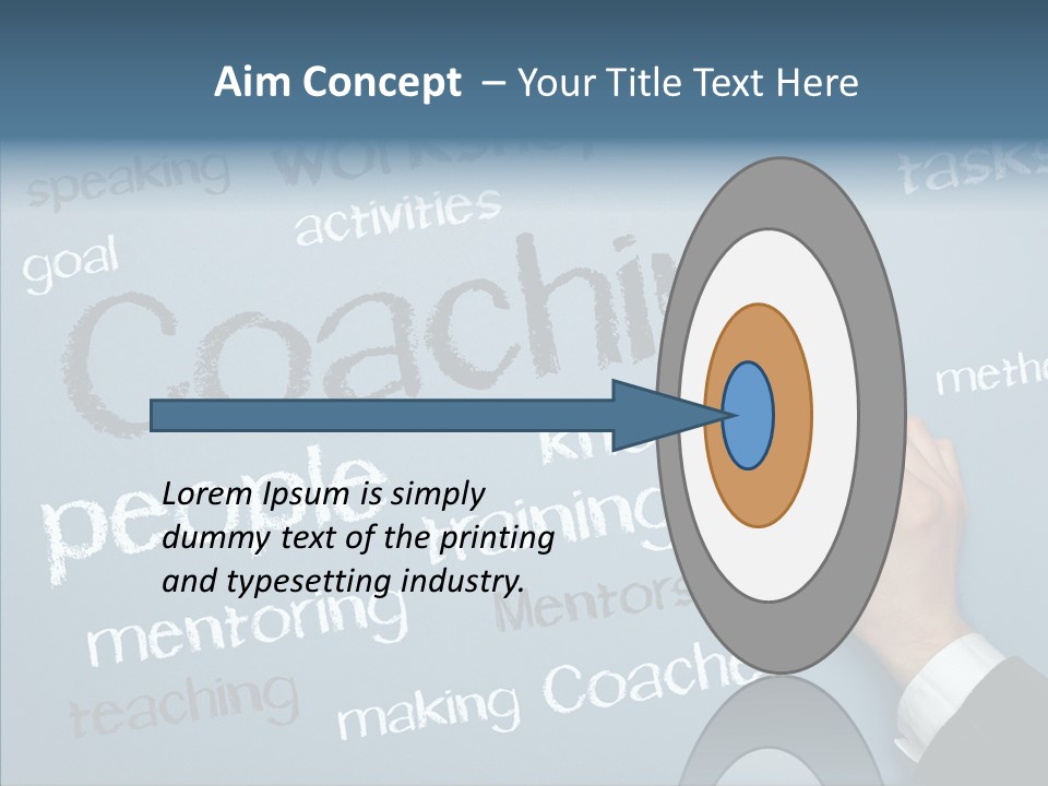 Cloud Training Definition PowerPoint Template