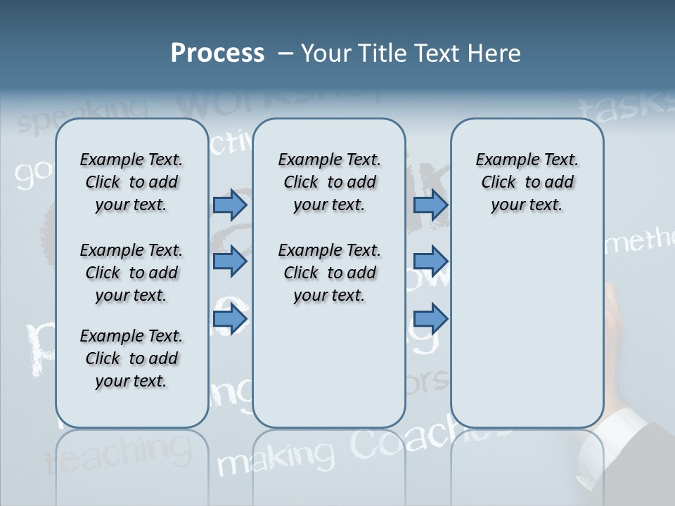 Cloud Training Definition PowerPoint Template