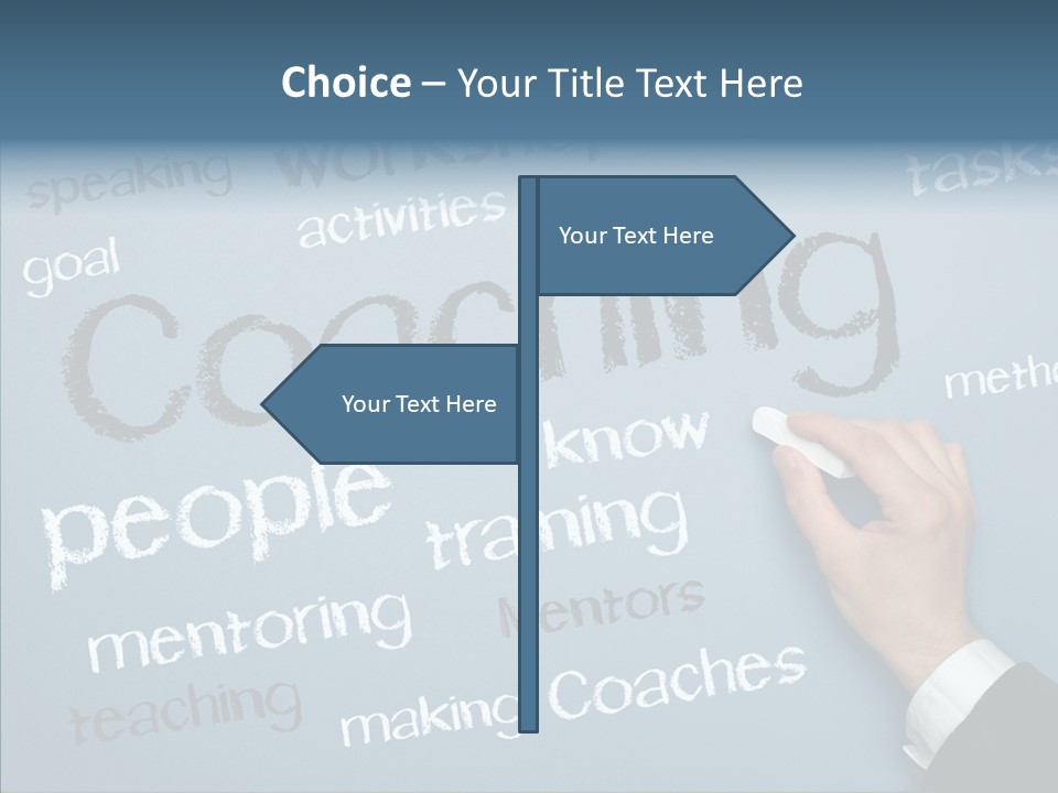 Cloud Training Definition PowerPoint Template