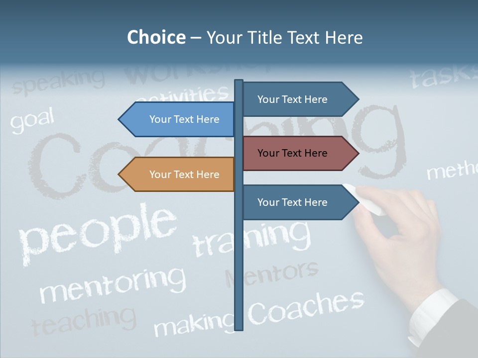 Cloud Training Definition PowerPoint Template
