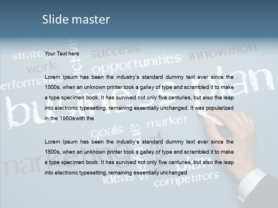 Ideas Motivation Plan PowerPoint Template