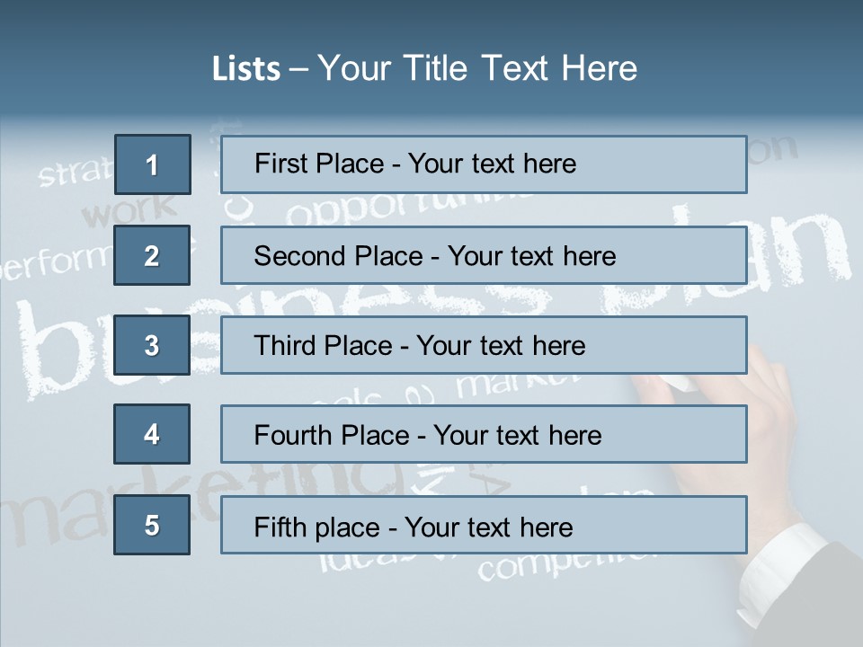 Ideas Motivation Plan PowerPoint Template