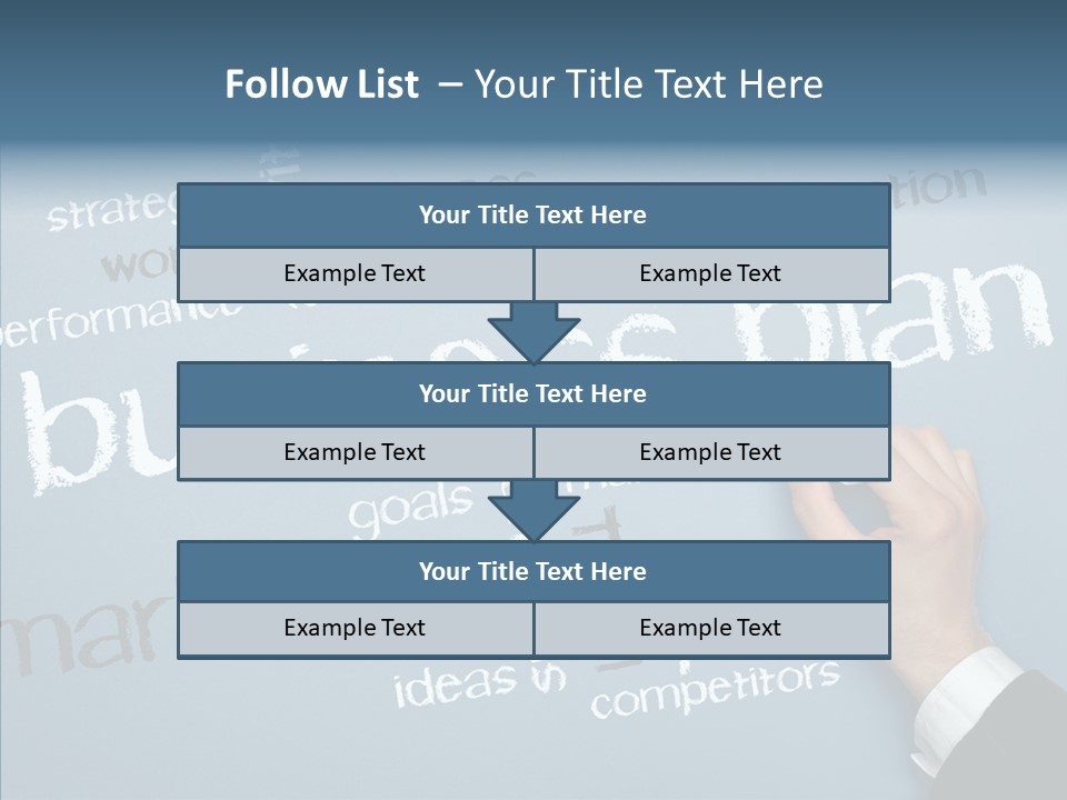 Ideas Motivation Plan PowerPoint Template