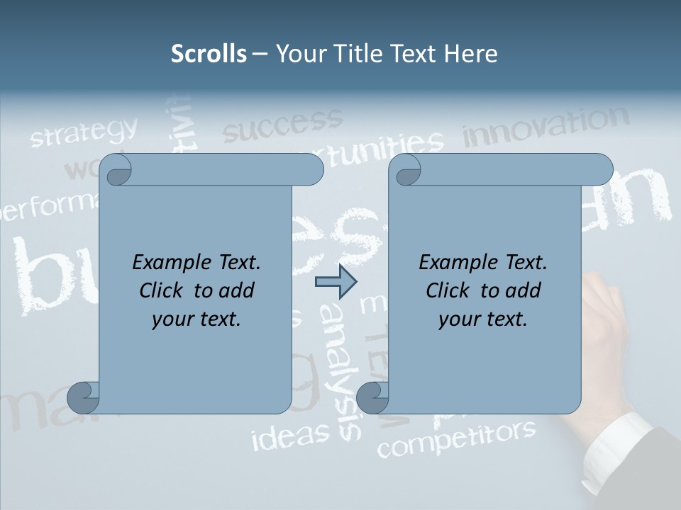 Ideas Motivation Plan PowerPoint Template