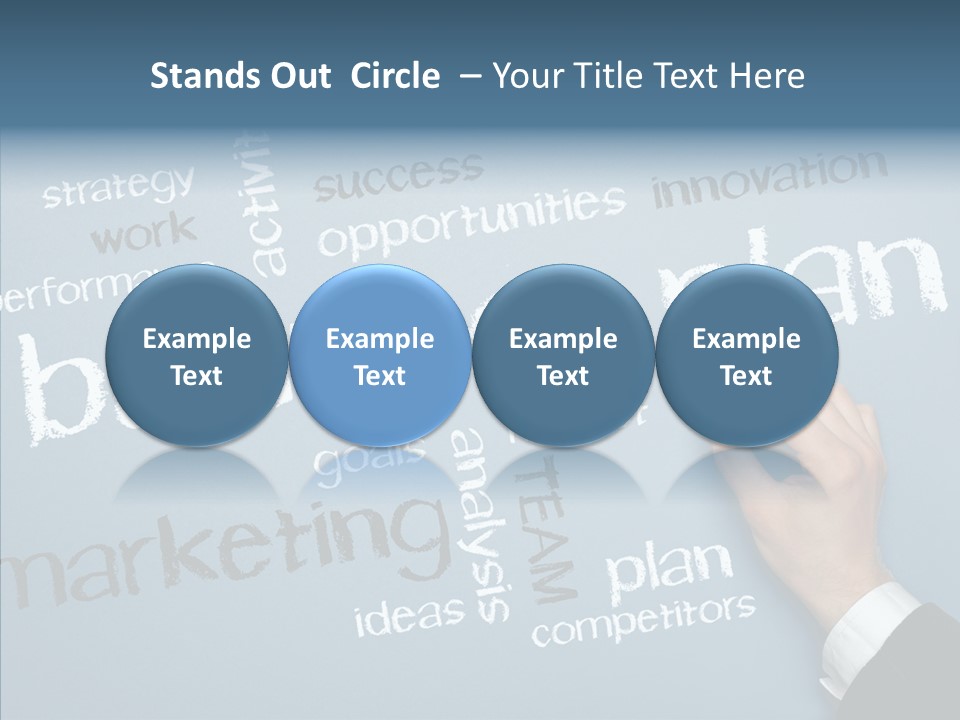 Ideas Motivation Plan PowerPoint Template