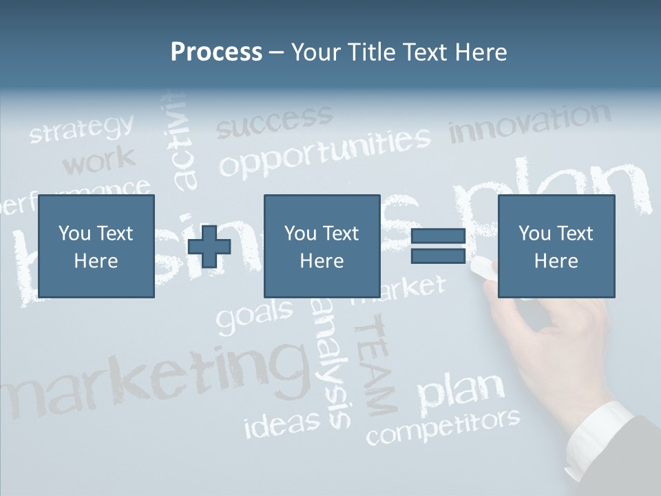 Ideas Motivation Plan PowerPoint Template