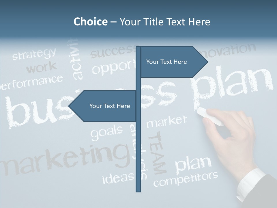 Ideas Motivation Plan PowerPoint Template