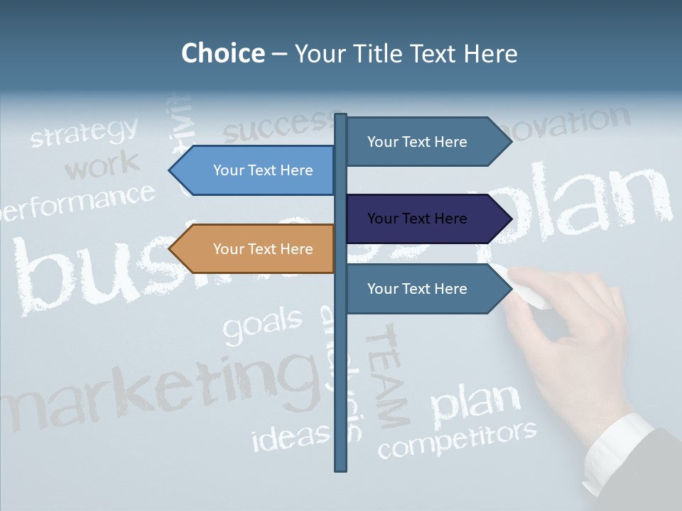 Ideas Motivation Plan PowerPoint Template