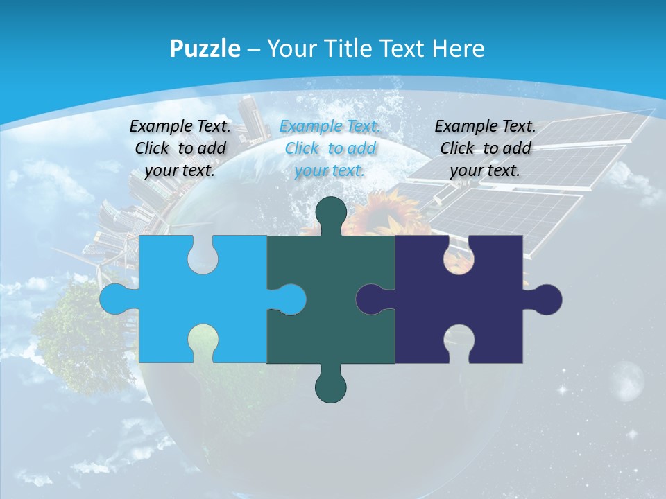 Albero Isolato Ambiente PowerPoint Template