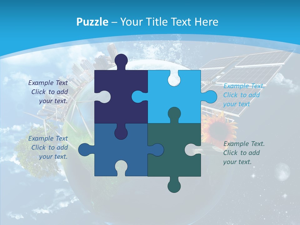 Albero Isolato Ambiente PowerPoint Template