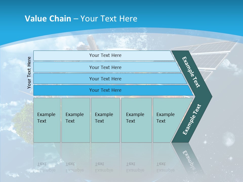 Albero Isolato Ambiente PowerPoint Template