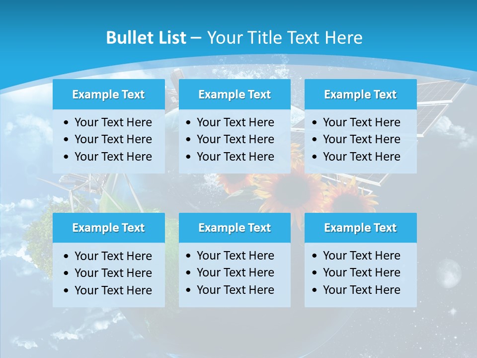 Albero Isolato Ambiente PowerPoint Template