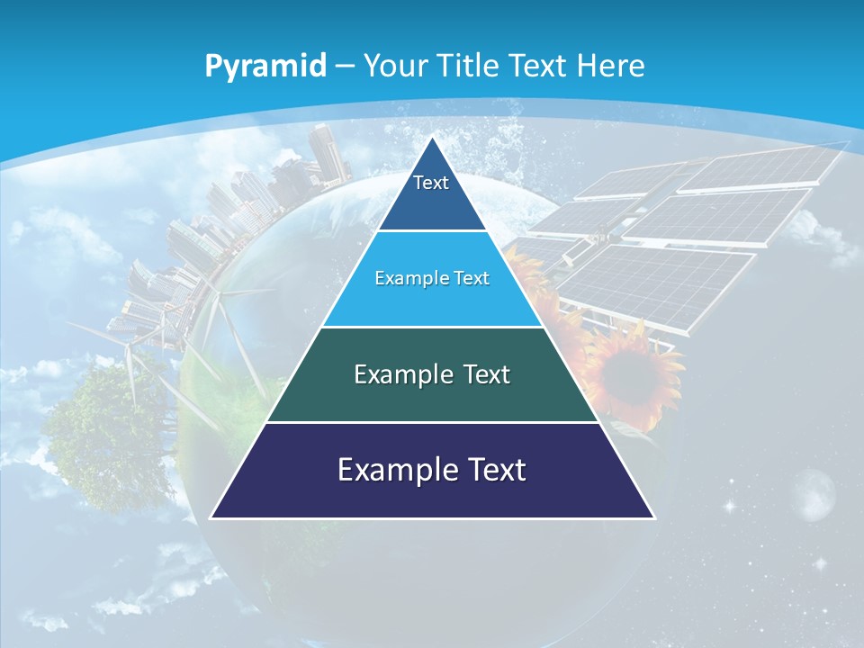 Albero Isolato Ambiente PowerPoint Template