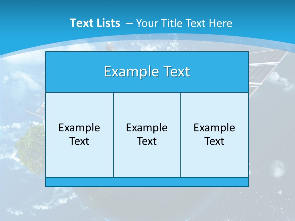 Albero Isolato Ambiente PowerPoint Template