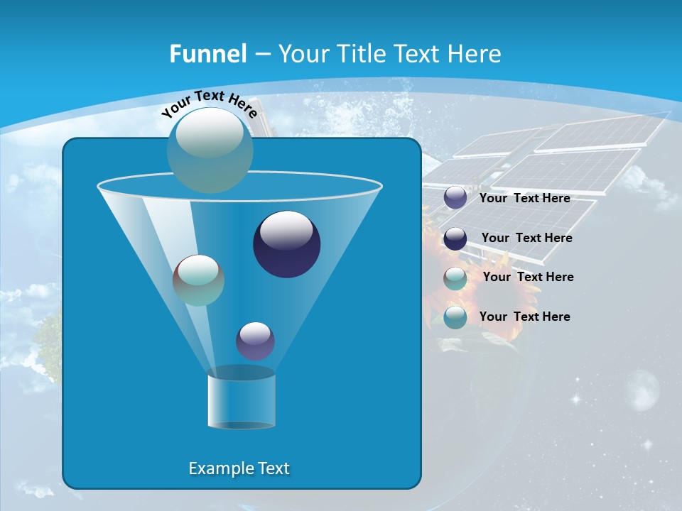 Albero Isolato Ambiente PowerPoint Template