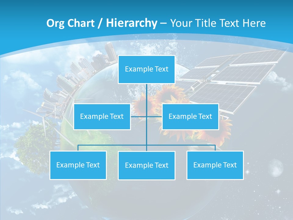 Albero Isolato Ambiente PowerPoint Template
