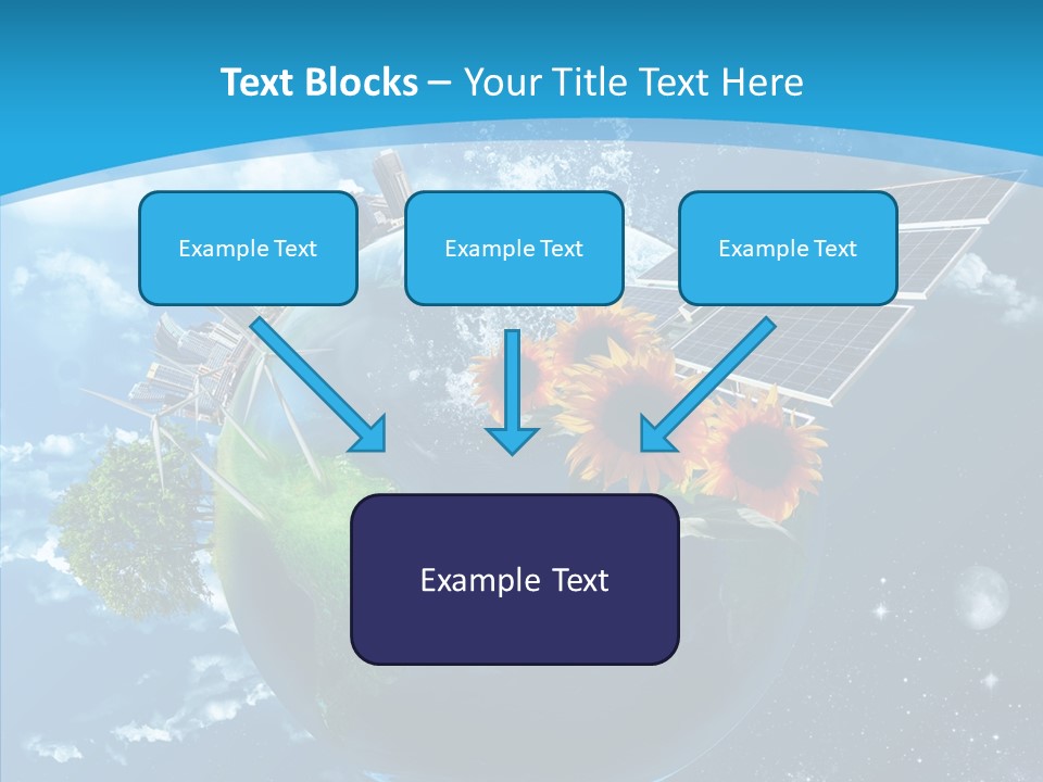 Albero Isolato Ambiente PowerPoint Template