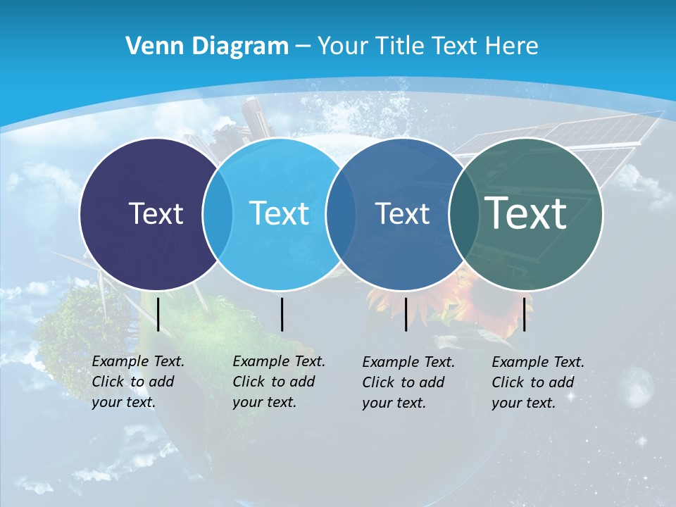 Albero Isolato Ambiente PowerPoint Template